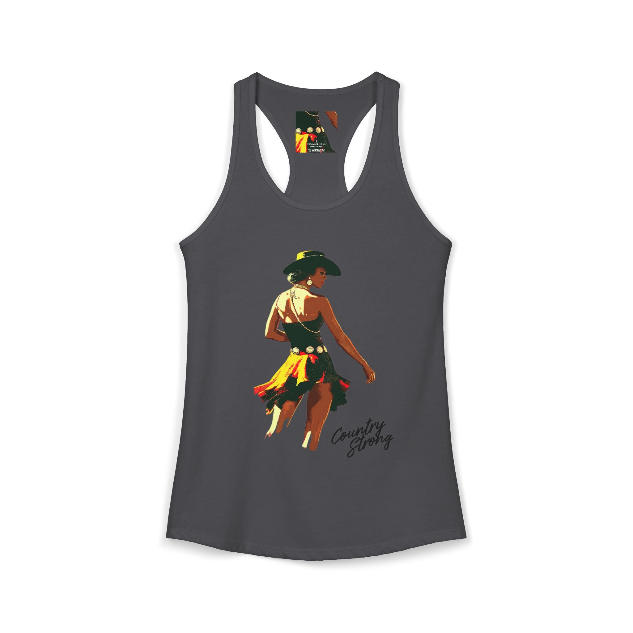 The Sassy Girl-Women's Ideal Racerback Tank