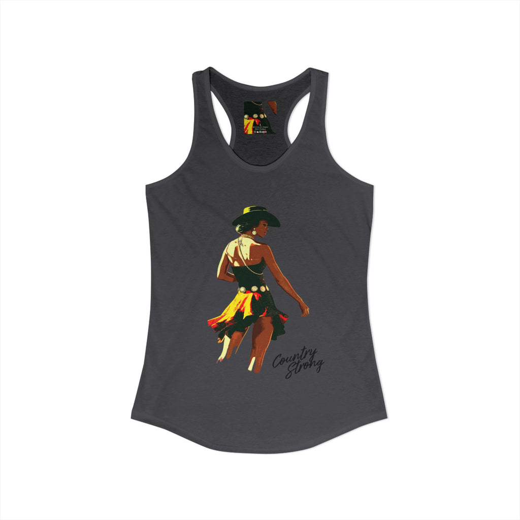 The Sassy Girl-Women's Ideal Racerback Tank