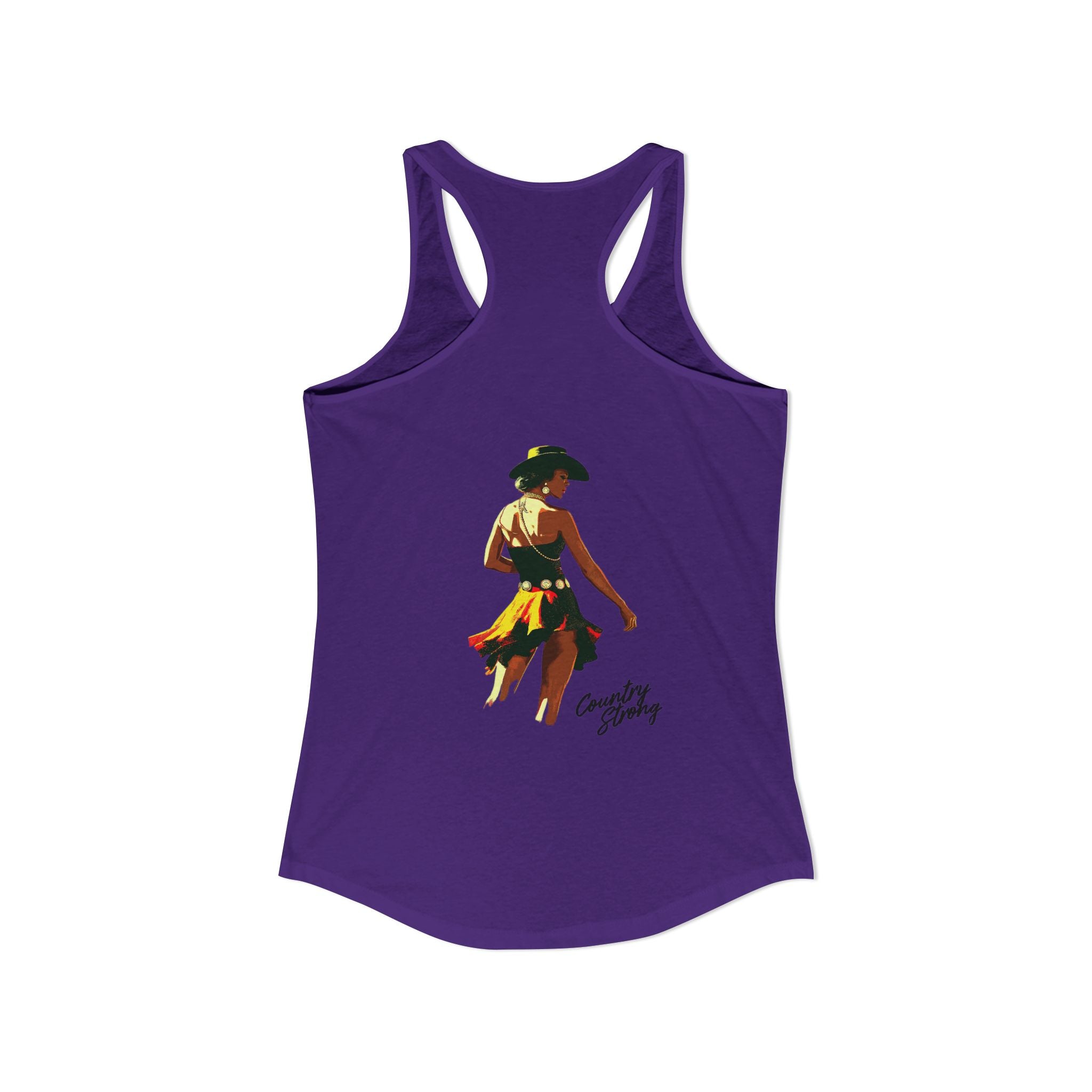 The Sassy Girl-Women's Ideal Racerback Tank