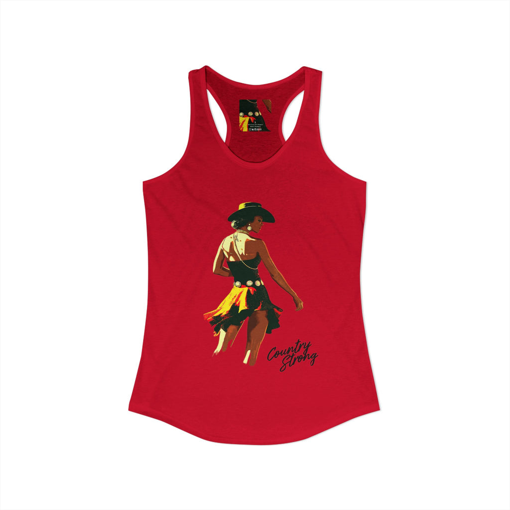 The Sassy Girl-Women's Ideal Racerback Tank