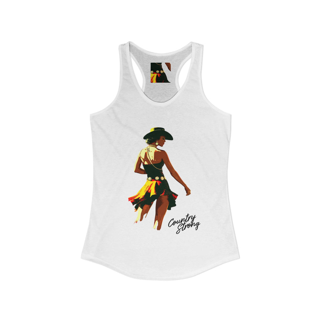 The Sassy Girl-Women's Ideal Racerback Tank