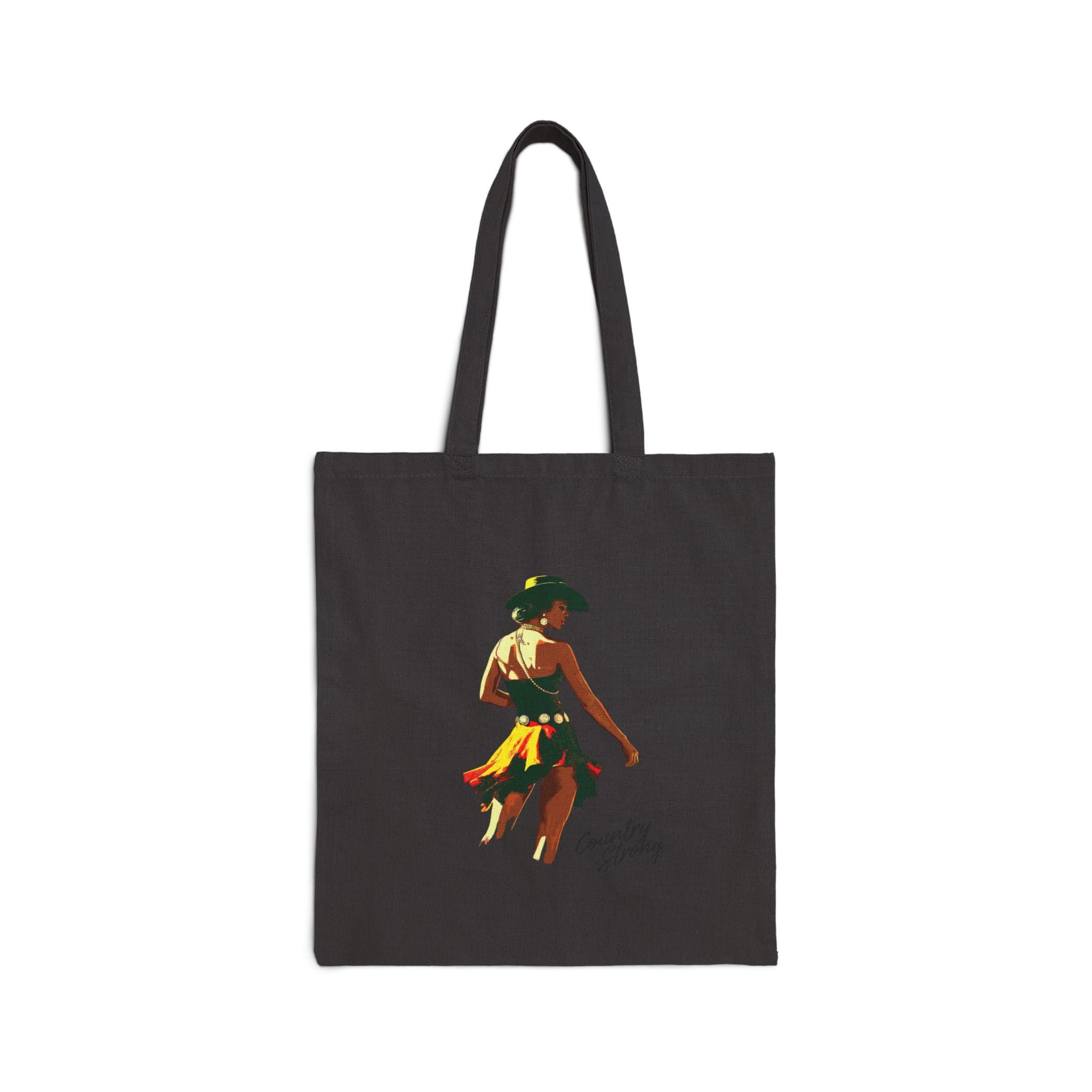 Cotton Canvas Tote Bag-The Sassy Girl Graphic
