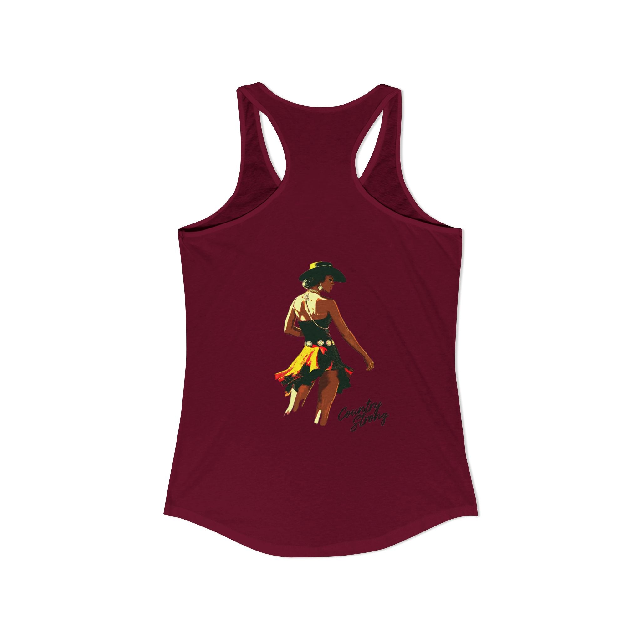 The Sassy Girl-Women's Ideal Racerback Tank
