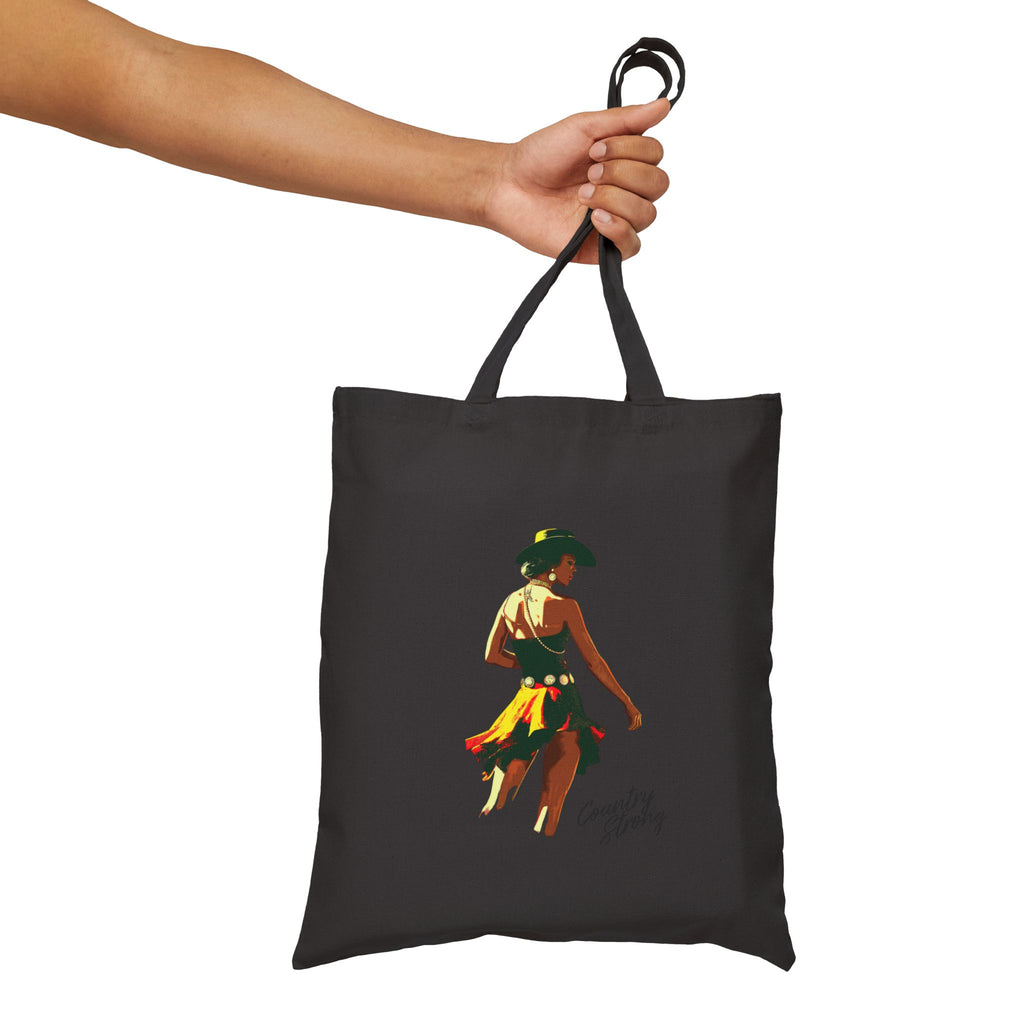 Cotton Canvas Tote Bag-The Sassy Girl Graphic