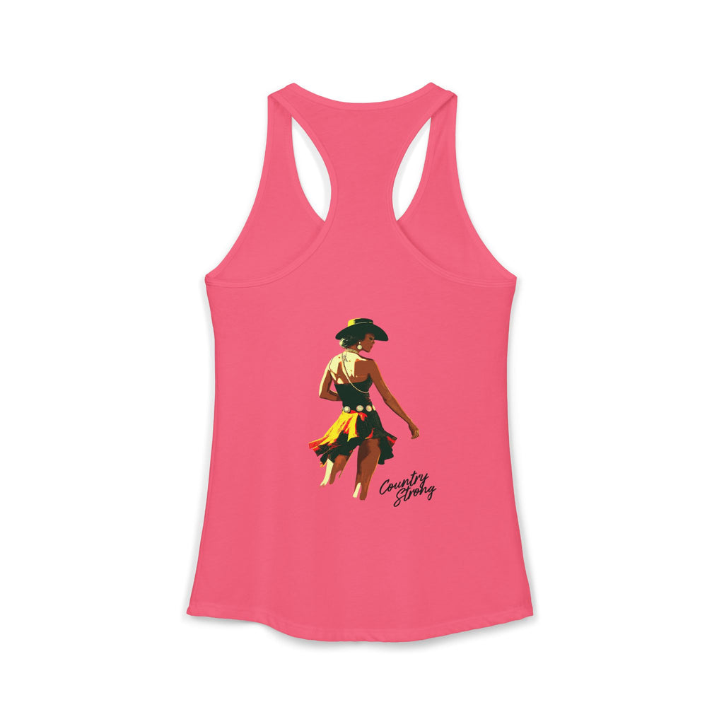 The Sassy Girl-Women's Ideal Racerback Tank