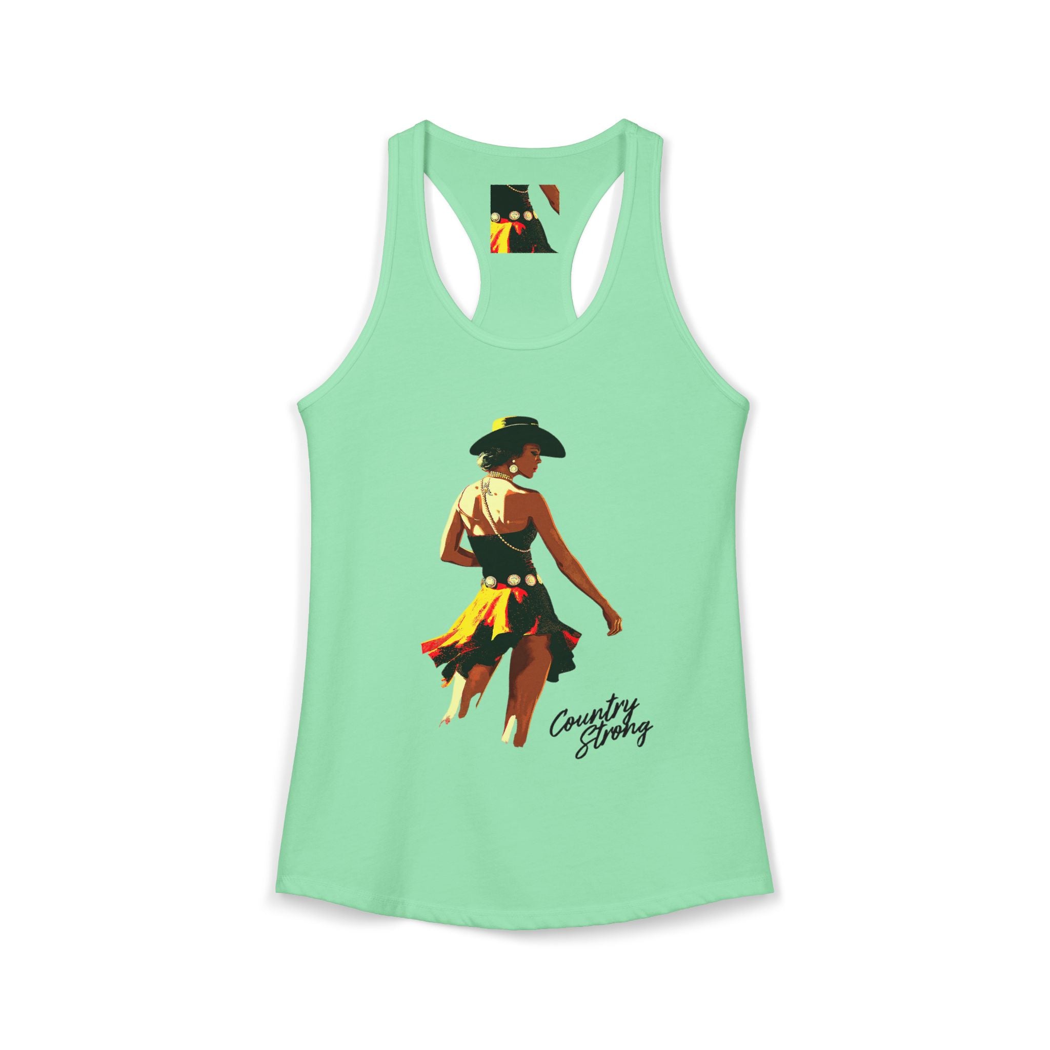 The Sassy Girl-Women's Ideal Racerback Tank