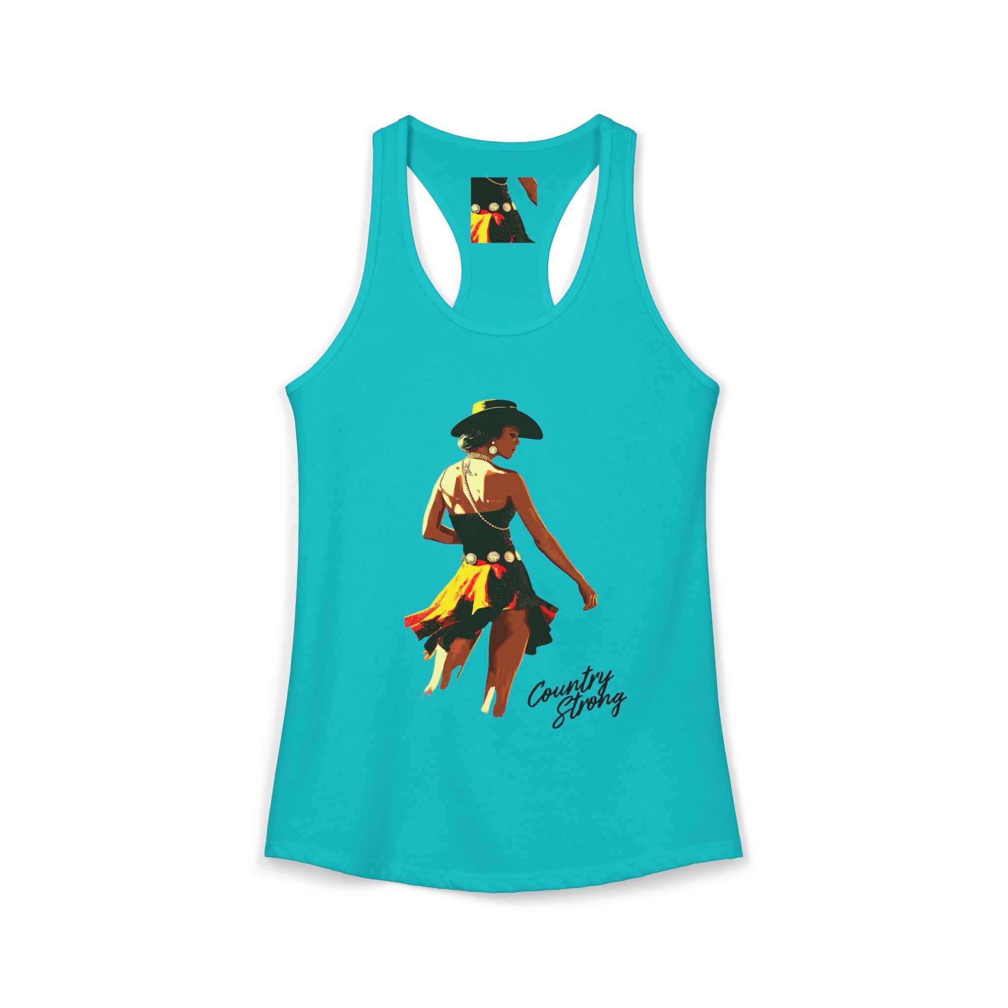The Sassy Girl-Women's Ideal Racerback Tank
