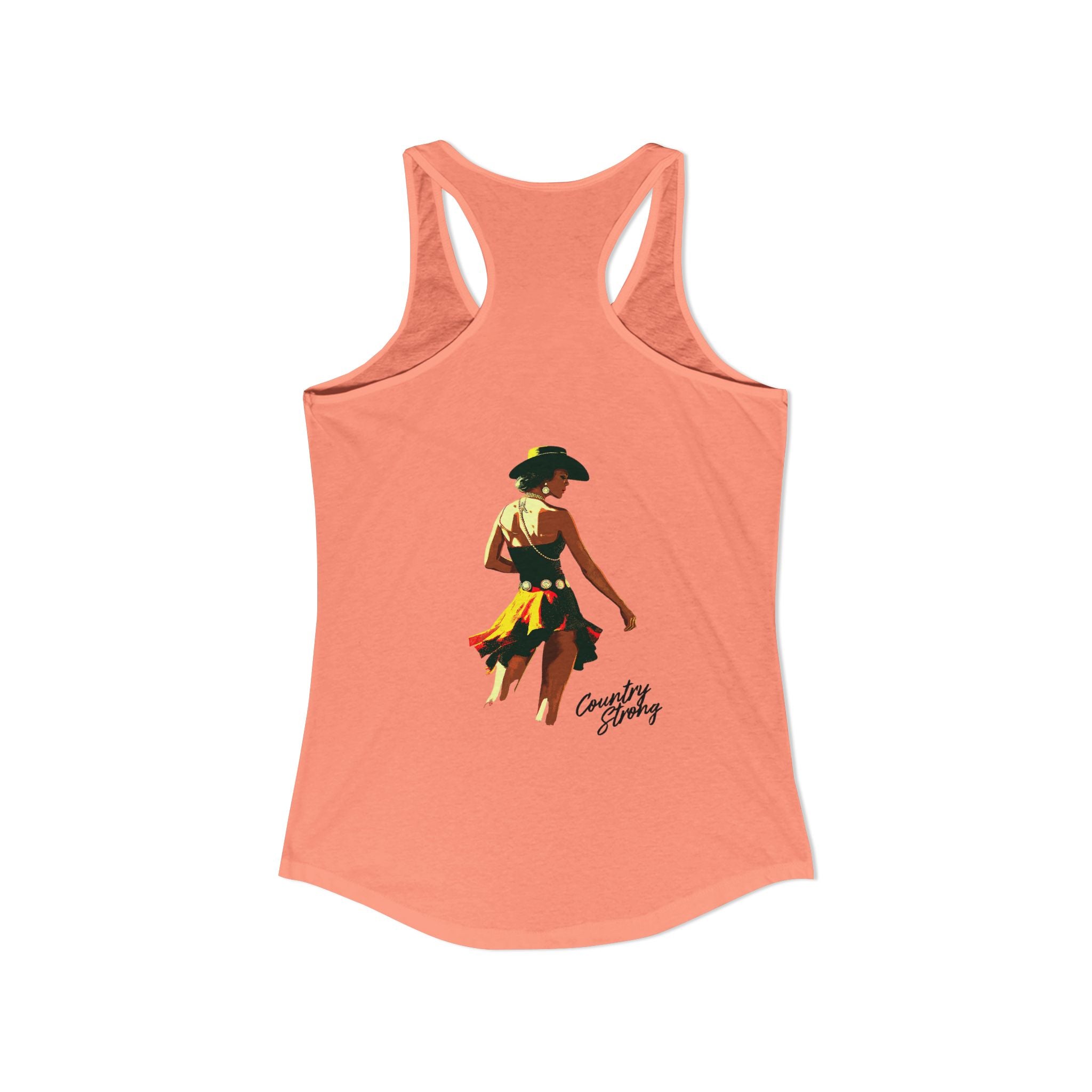 The Sassy Girl-Women's Ideal Racerback Tank