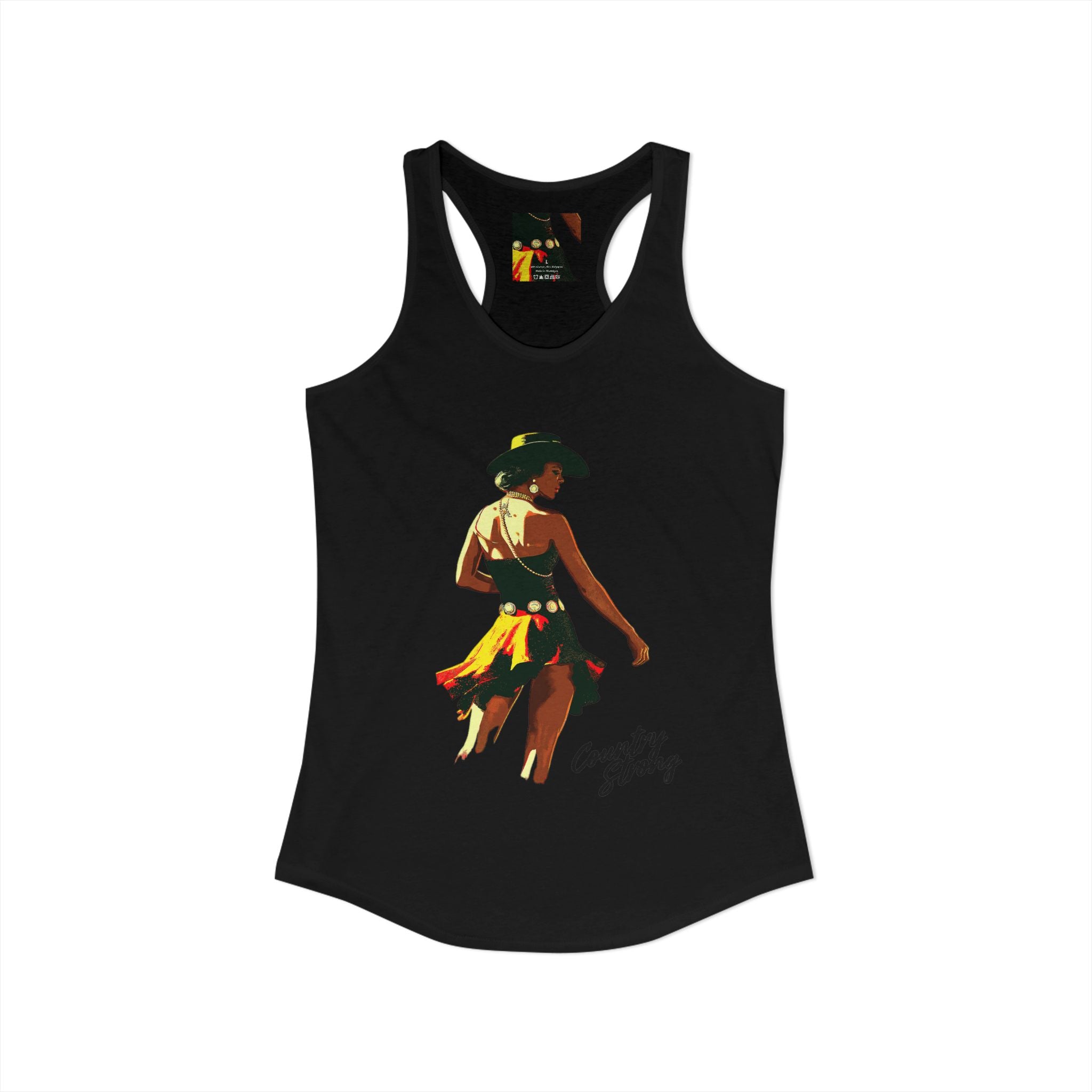The Sassy Girl-Women's Ideal Racerback Tank
