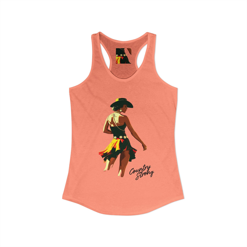The Sassy Girl-Women's Ideal Racerback Tank