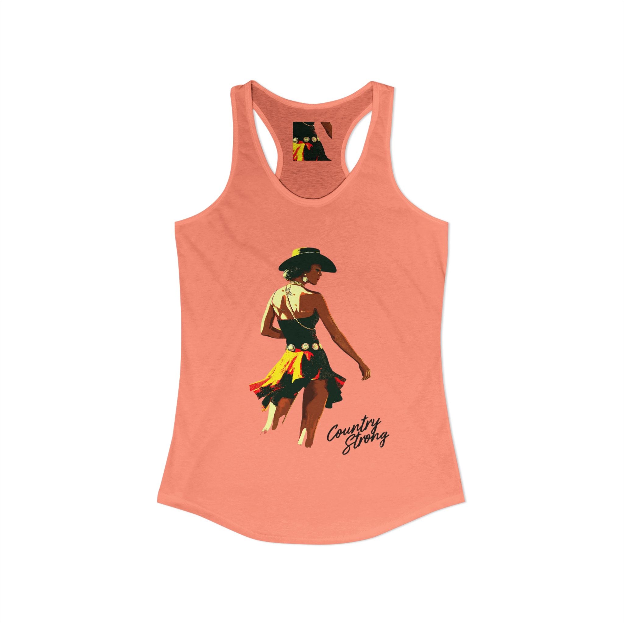 The Sassy Girl-Women's Ideal Racerback Tank