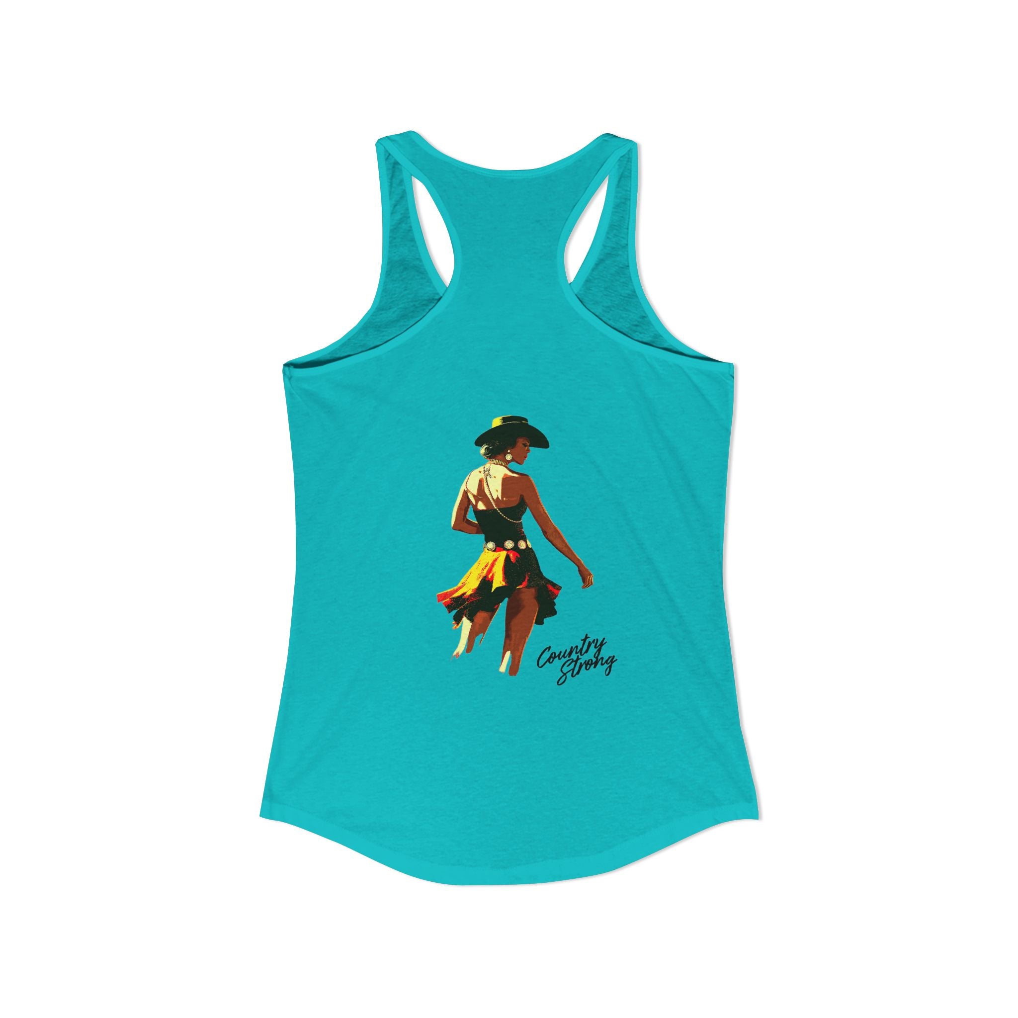 The Sassy Girl-Women's Ideal Racerback Tank