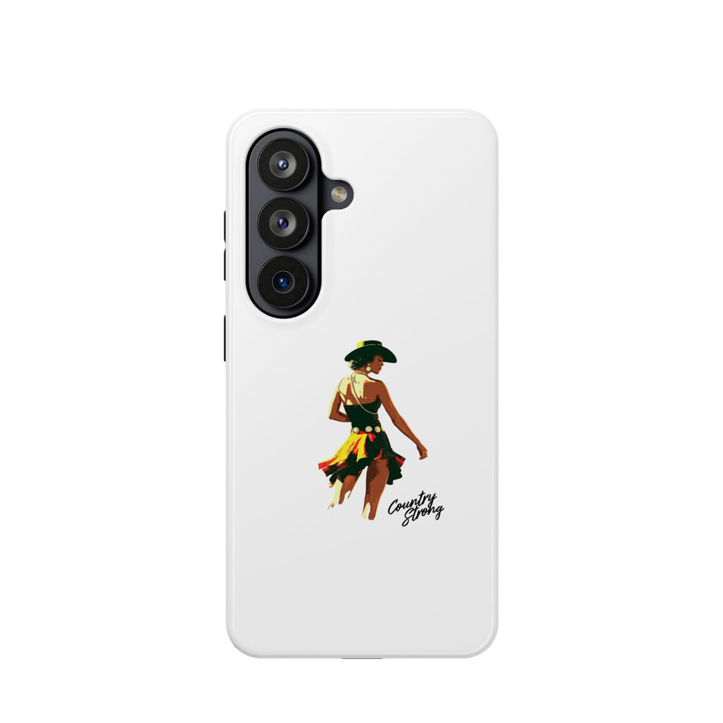 Phone Case — Retro Country Girl Illustration Magnetic Impact-Resistant Case