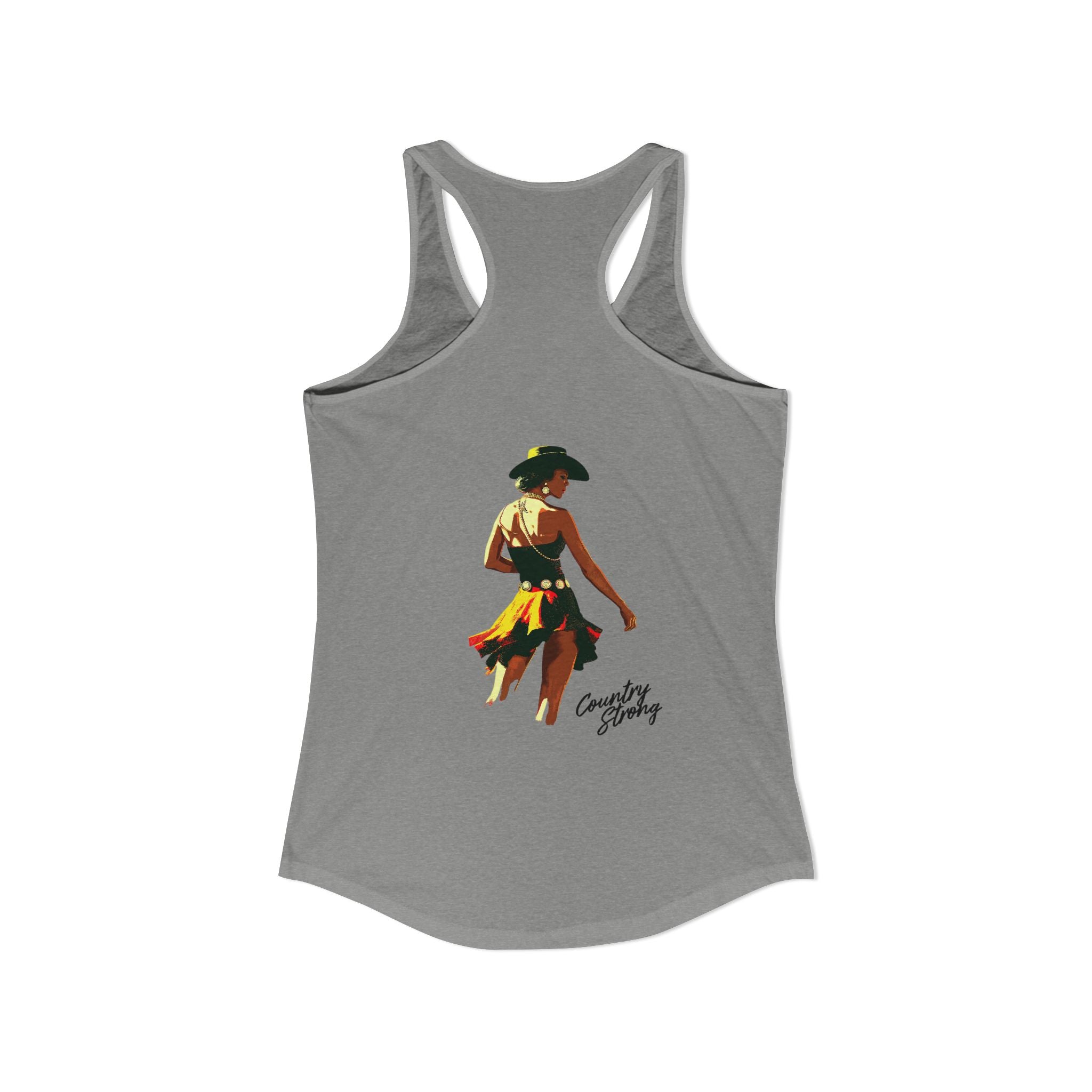The Sassy Girl-Women's Ideal Racerback Tank