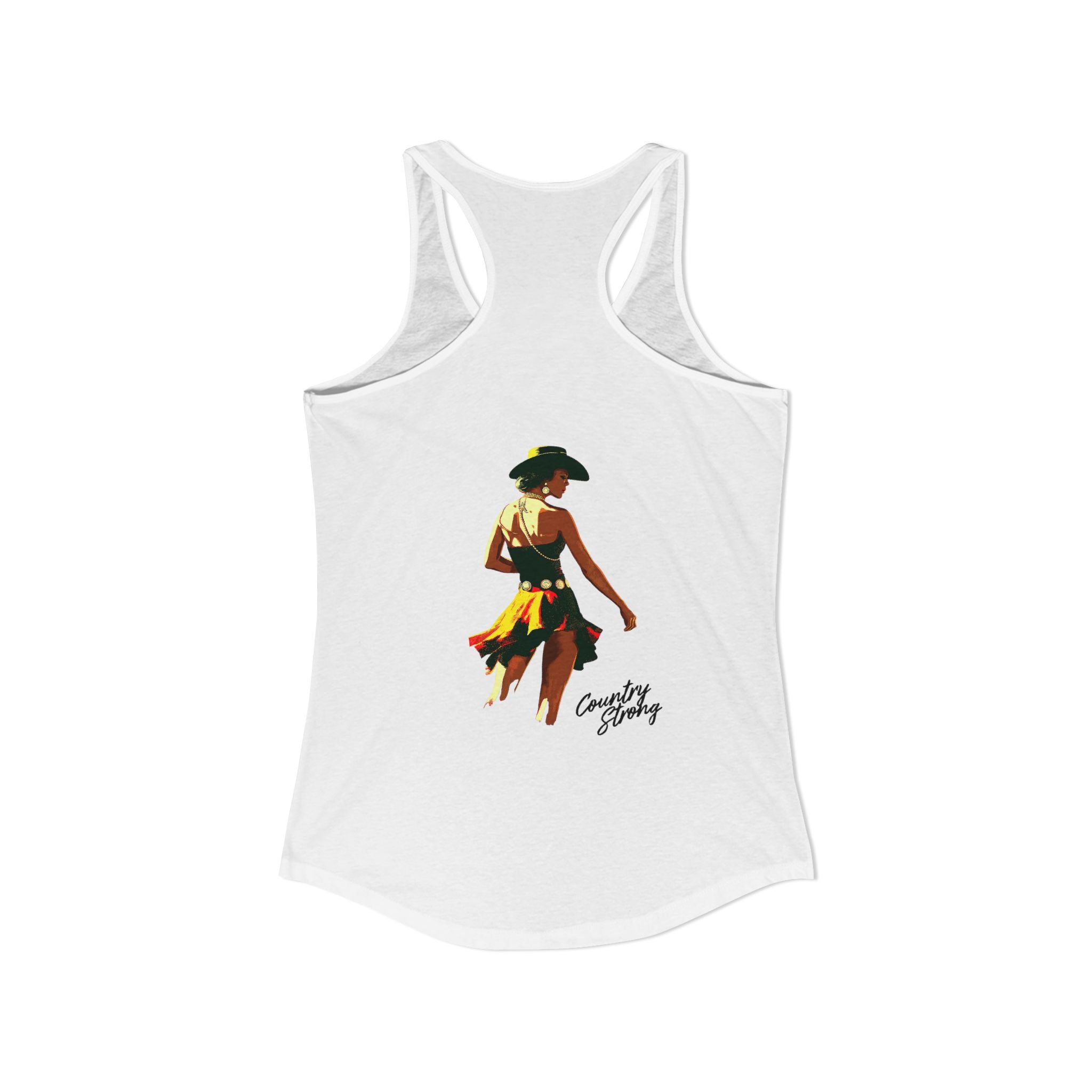 The Sassy Girl-Women's Ideal Racerback Tank