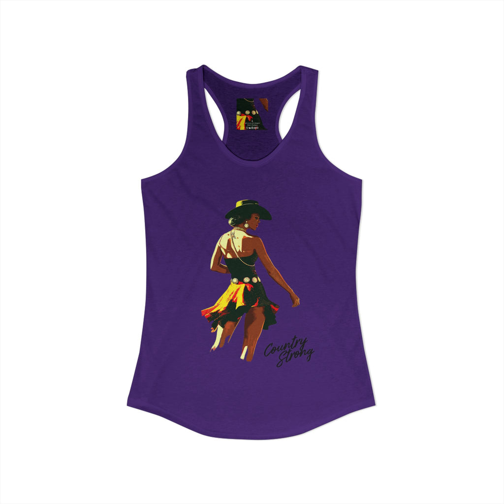 The Sassy Girl-Women's Ideal Racerback Tank