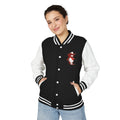 Unisex Heavyweight Letterman Jacket-The Loretta is our Country Strong " It's Who We Are"- female Gunslinger line of Characters.