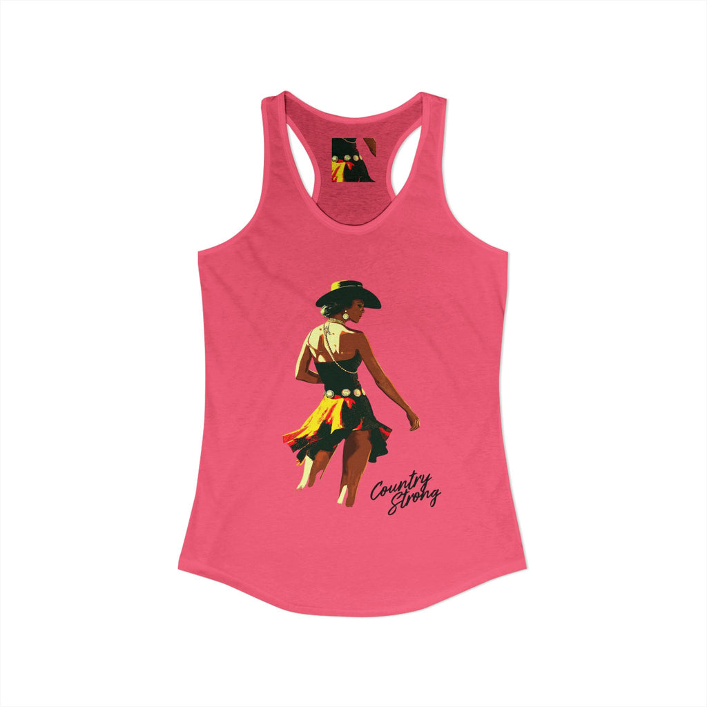 The Sassy Girl-Women's Ideal Racerback Tank