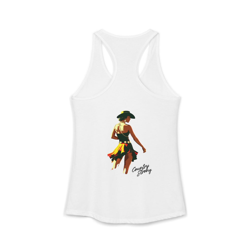 The Sassy Girl-Women's Ideal Racerback Tank