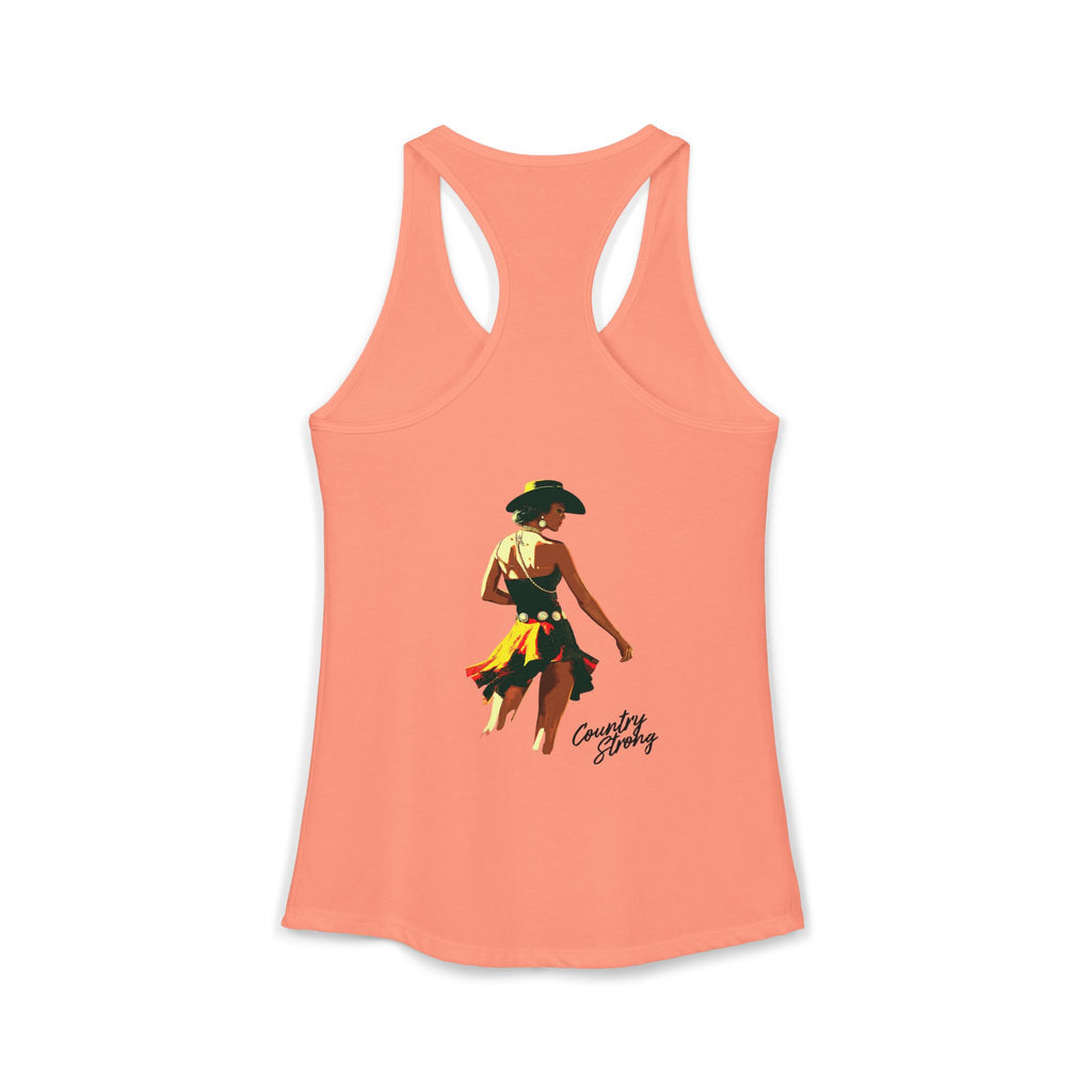 The Sassy Girl-Women's Ideal Racerback Tank