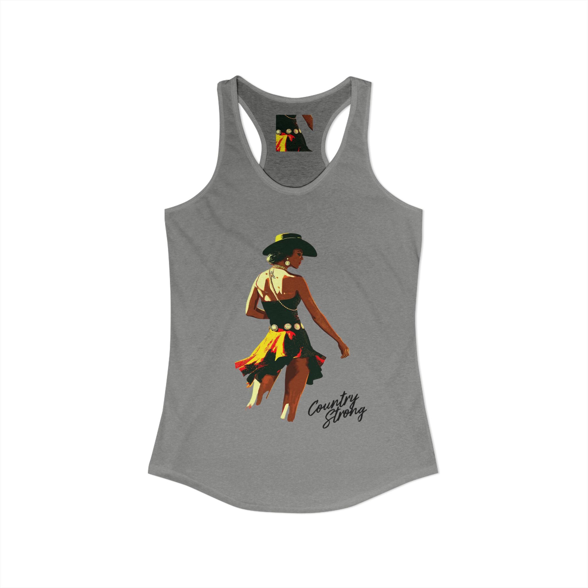 The Sassy Girl-Women's Ideal Racerback Tank