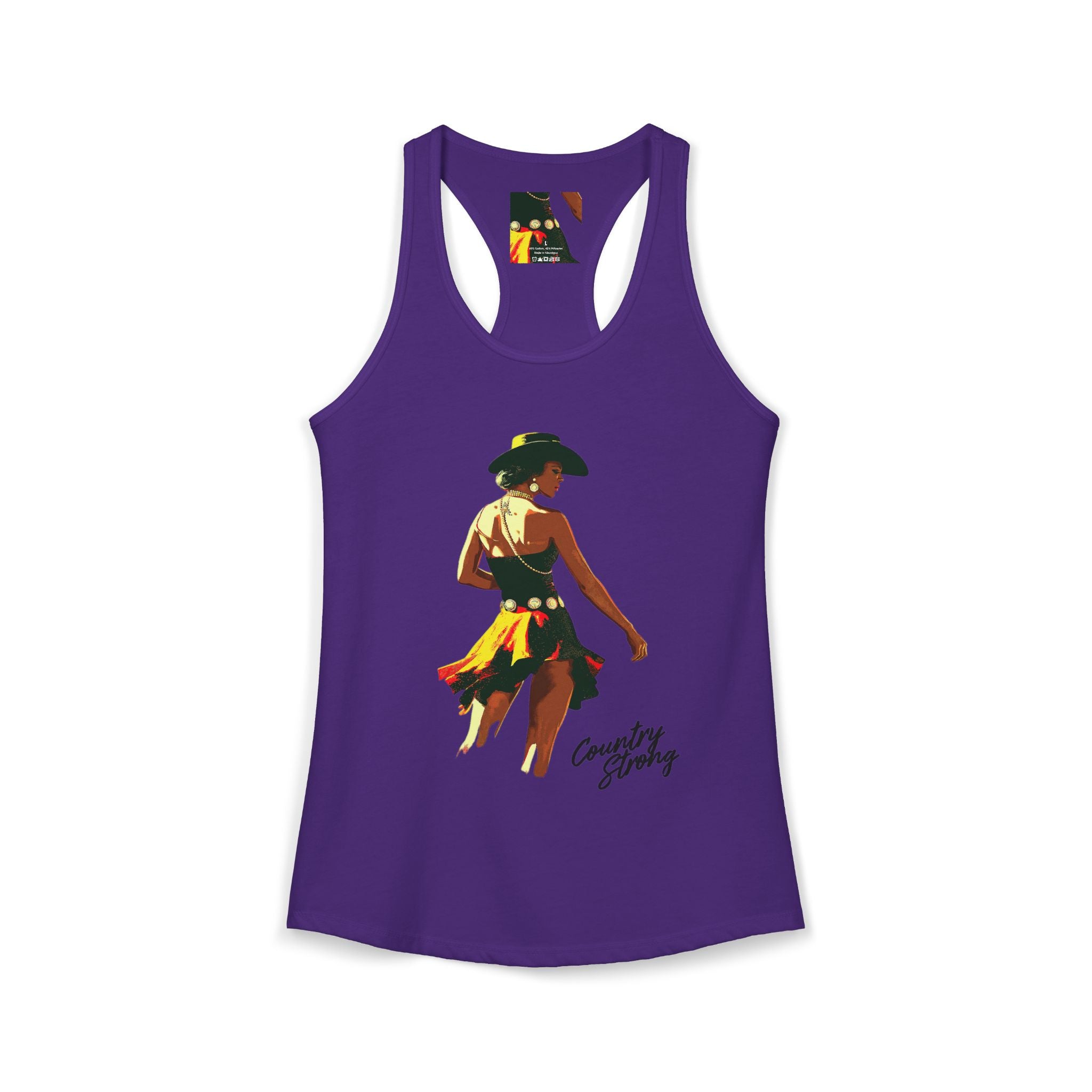 The Sassy Girl-Women's Ideal Racerback Tank