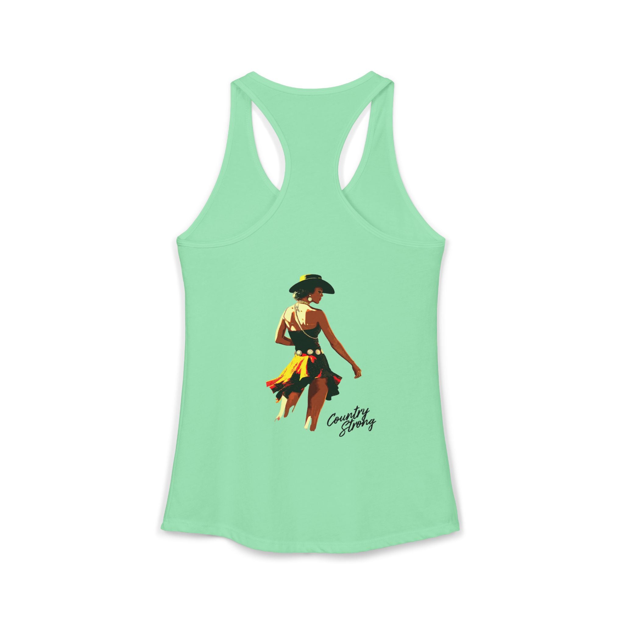 The Sassy Girl-Women's Ideal Racerback Tank